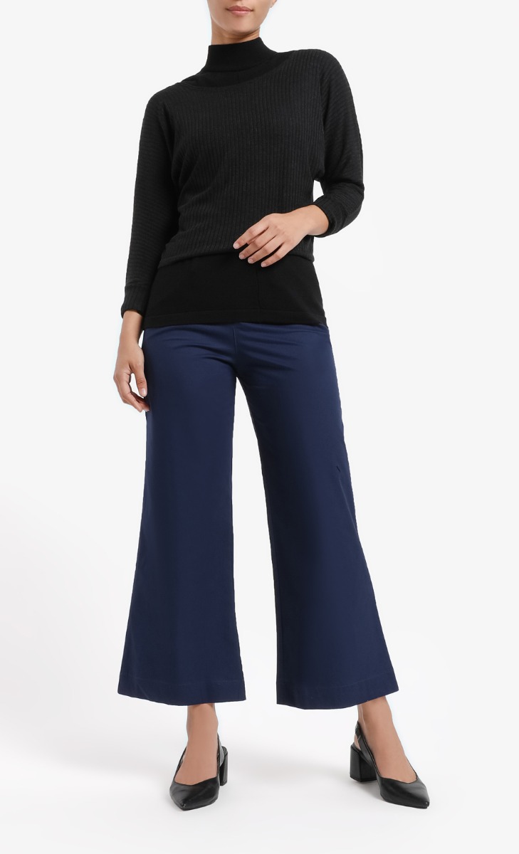 Athena Long Sleeve Shirt in Black