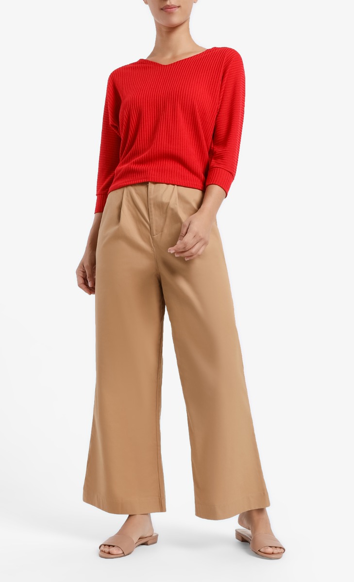 Dorothy Long Sleeve Shirt in Red