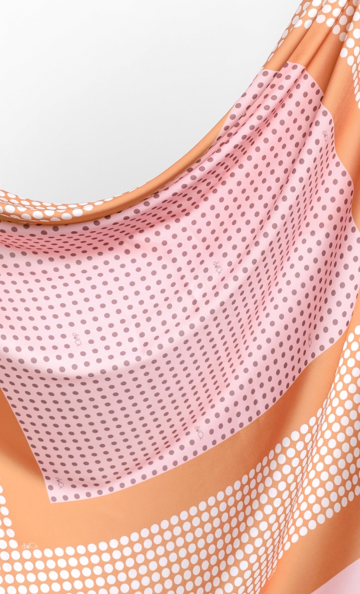 The Bubbly dUCk Shawl - Orange image 2