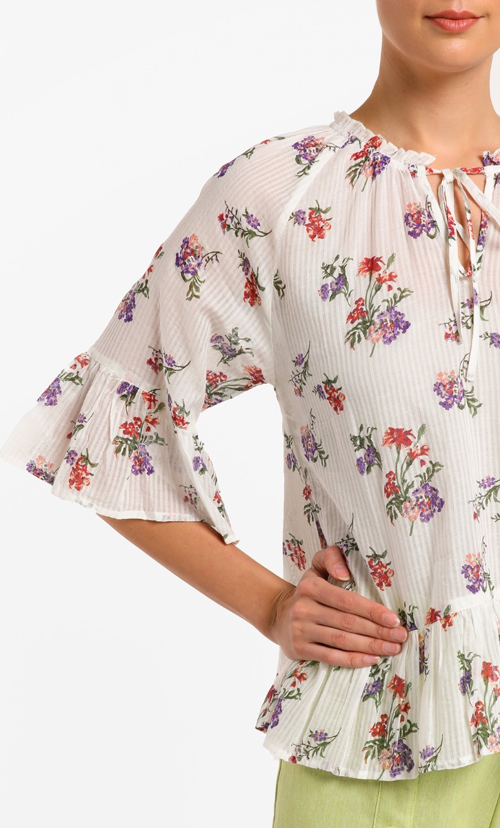 Summer	Blouse in Multi image 2