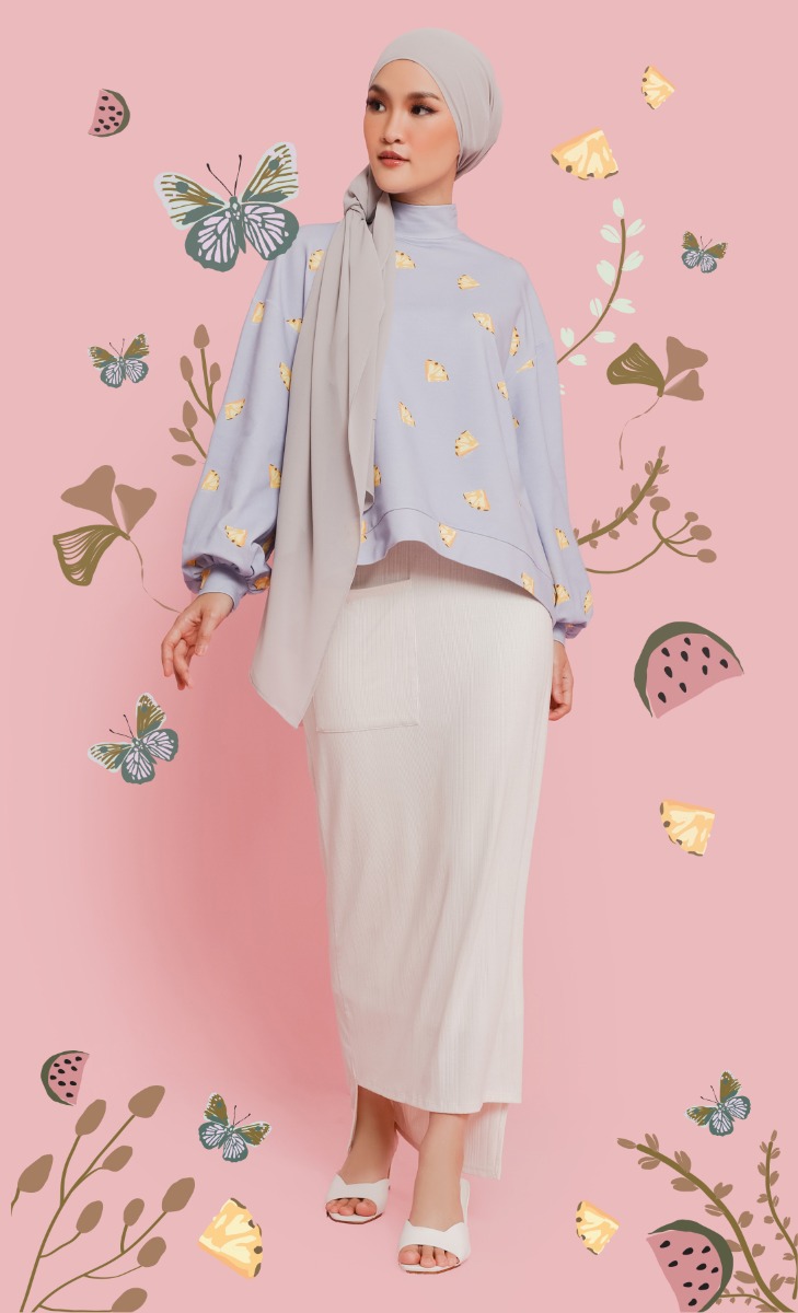 MANIS Jumper in Pineapple Blue