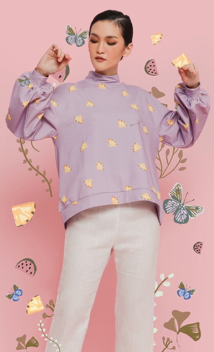 MANIS Jumper in Pineapple Lilac image 2