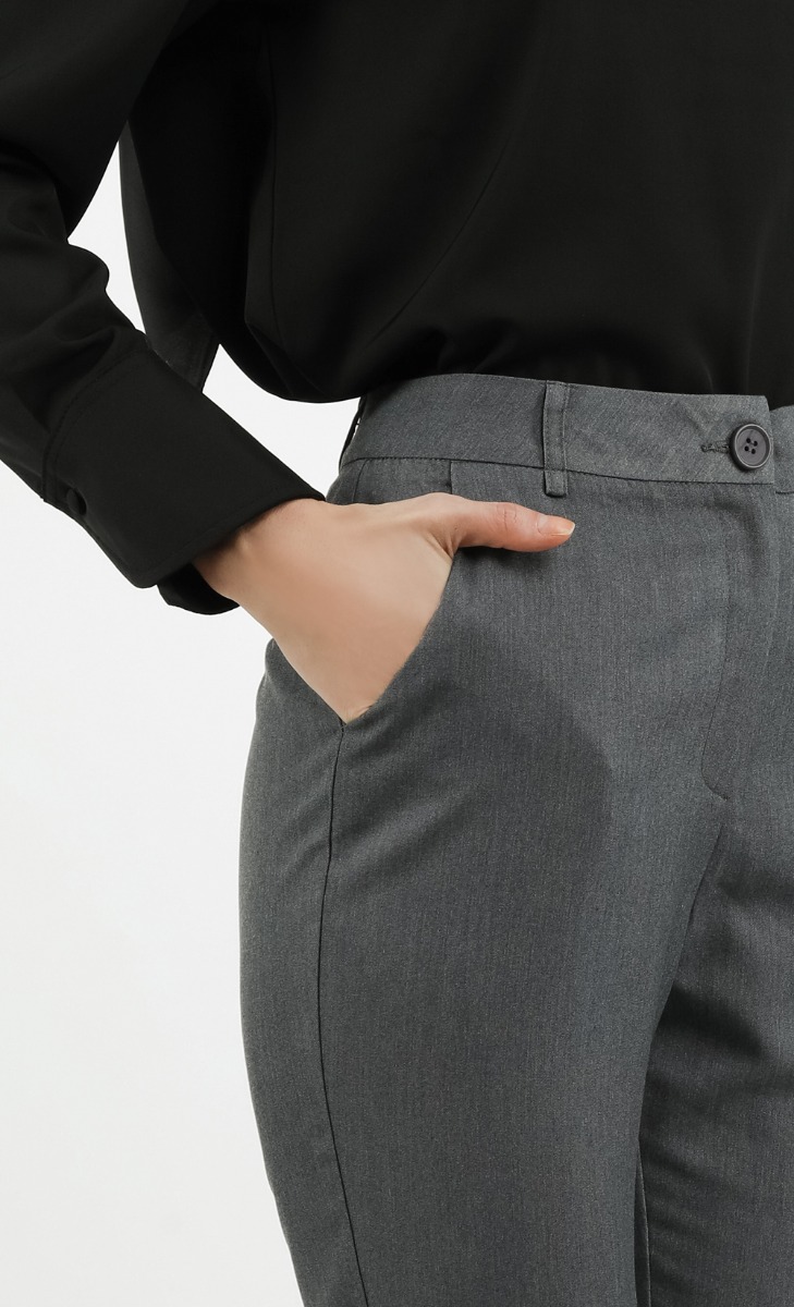 Ankle Pants in Dark Grey image 2