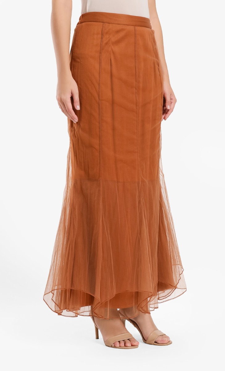 Lana Skirt in Khaki image 2