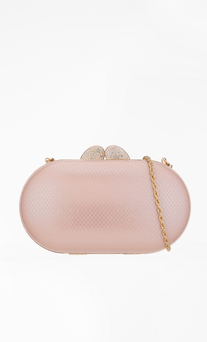 Clora Evening Clutch in Gold