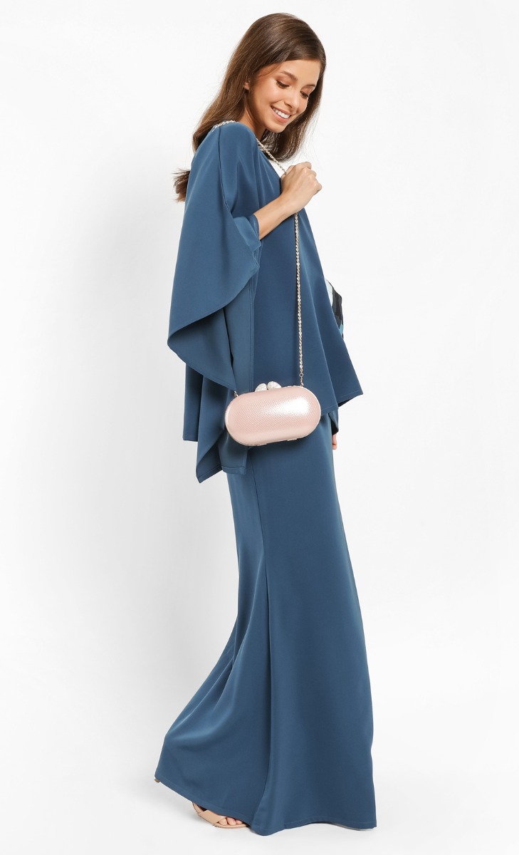 Clora Evening Clutch in Gold image 2