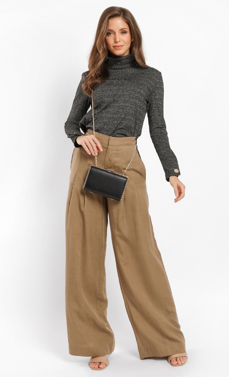 Gaga Evening Clutch in Black image 2