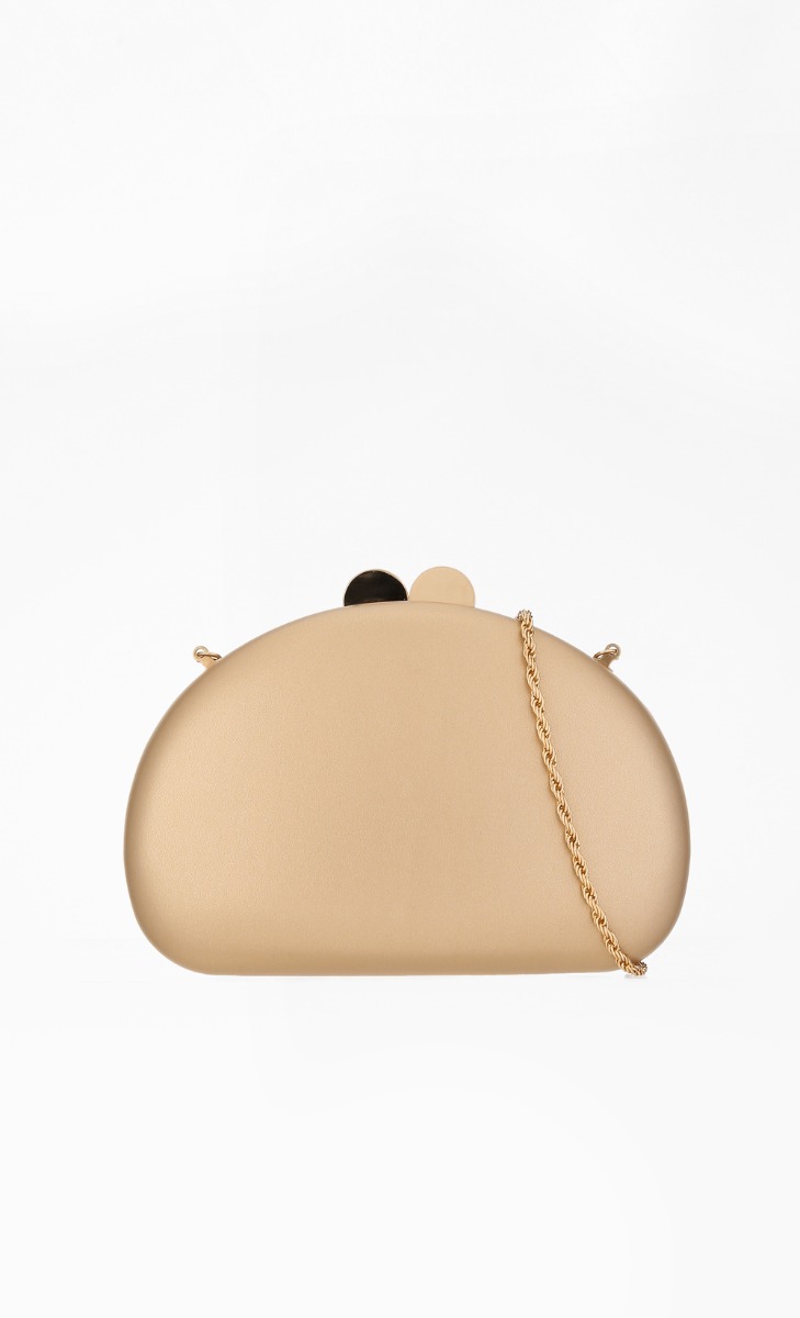 Bonbon Clutch in Gold