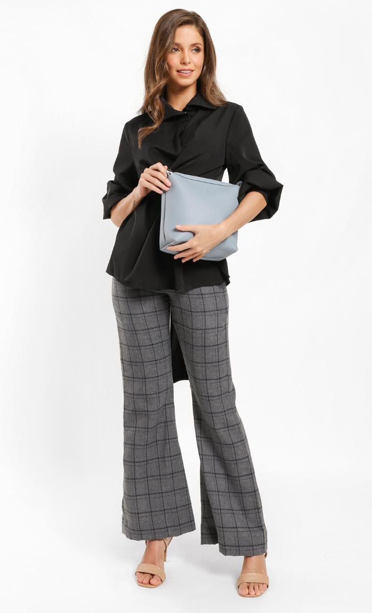 Calla Bucket Bag in Blue image 2