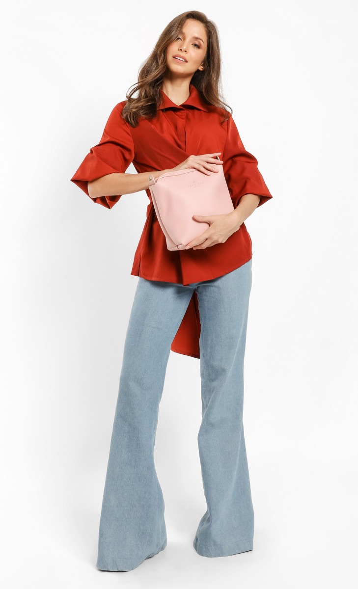 Calla Bucket Bag in Pink image 2