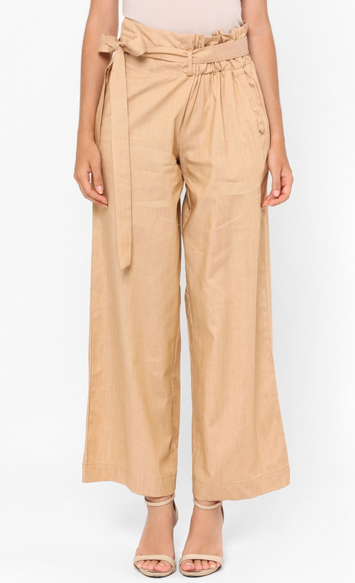 Scarlet Bucket Palazzo in Khaki image 2