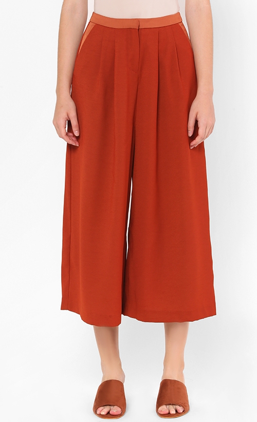 Maleah Cullotes in Brown image 2