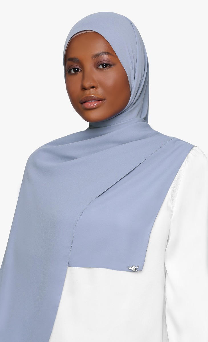 Chiffon Crepe Shawl with nanotechnology in Yummy Gummy