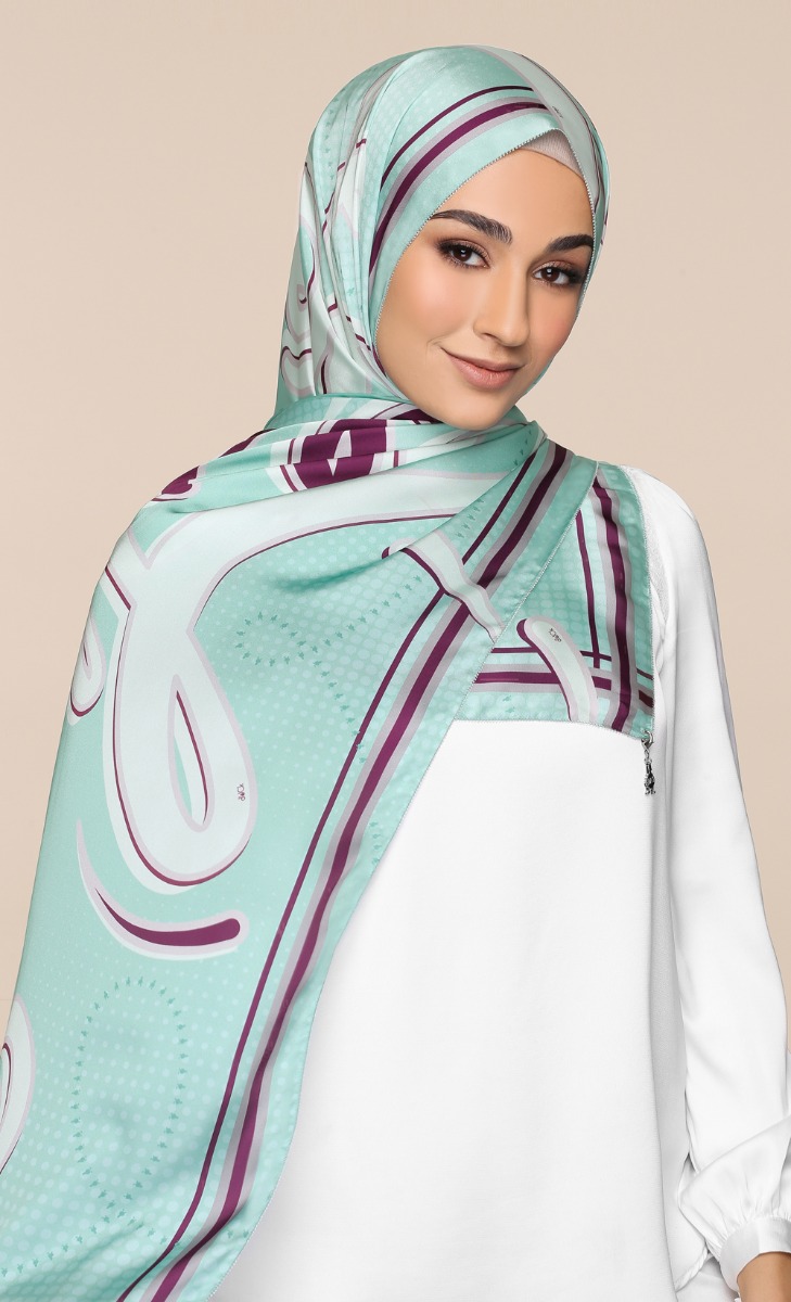 You Got This Shawl in Turquoise