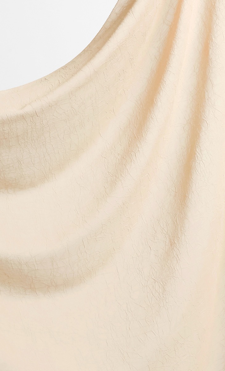 Textured Georgette Square Scarf with Nanotechnology - Bahulu image 2