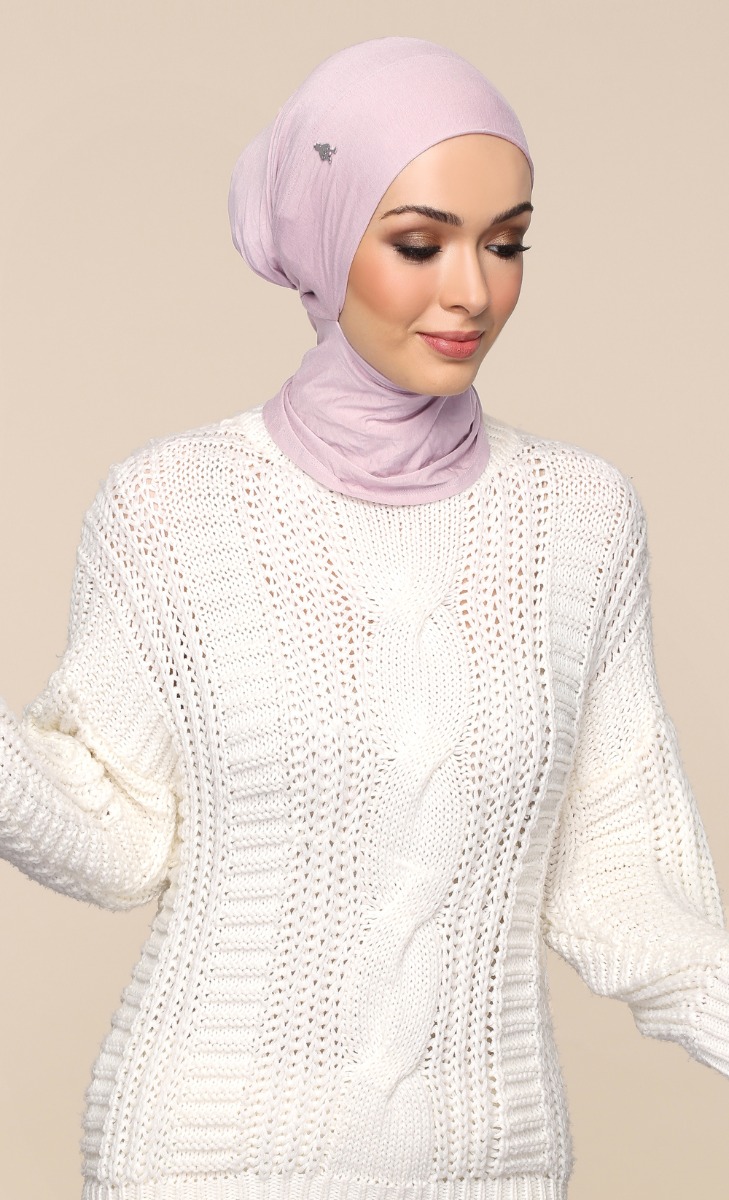 Inner Neck Tie with nanotechnology in Mauve