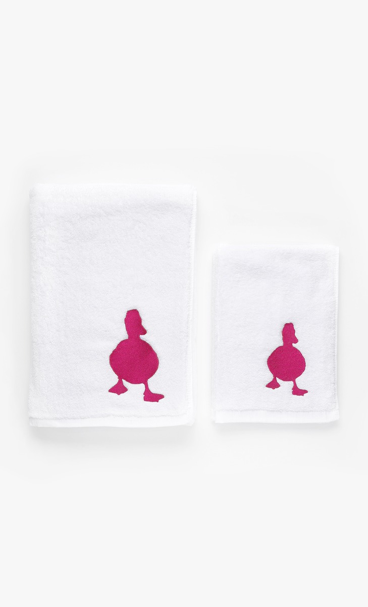 Towel Set - Fuchsia