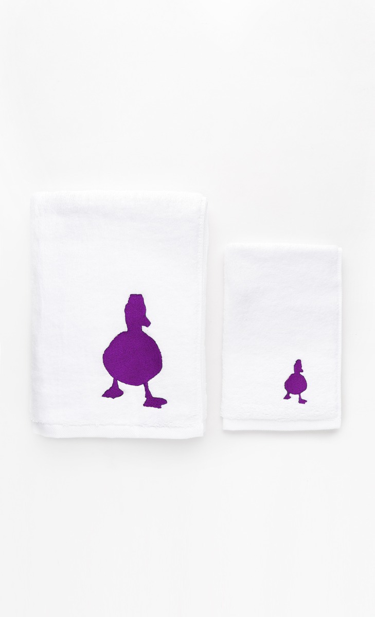 dUCkling Towel Set - Purple