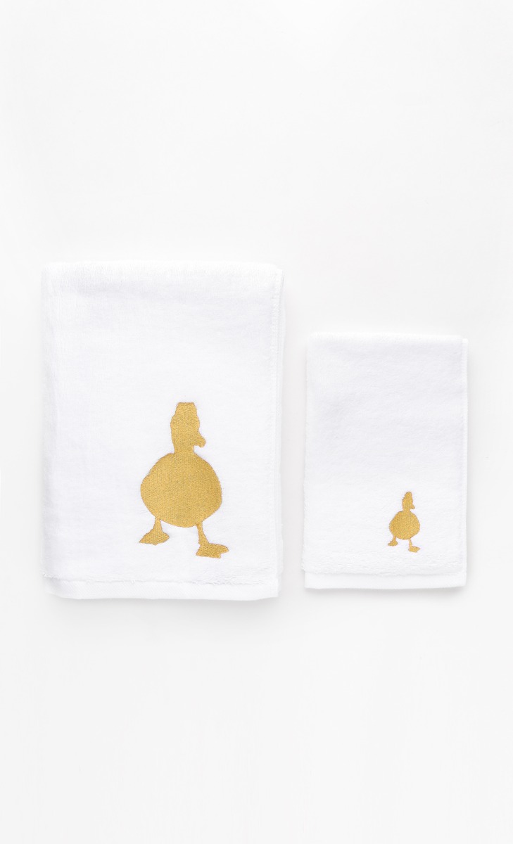 dUCkling Towel Set - Yellow