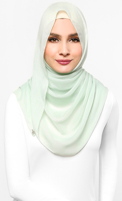 Fluff Scarf in Breathmint