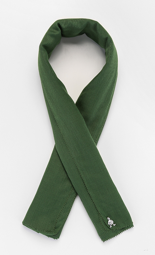 Fluff Scarf in Mistletoe image 2