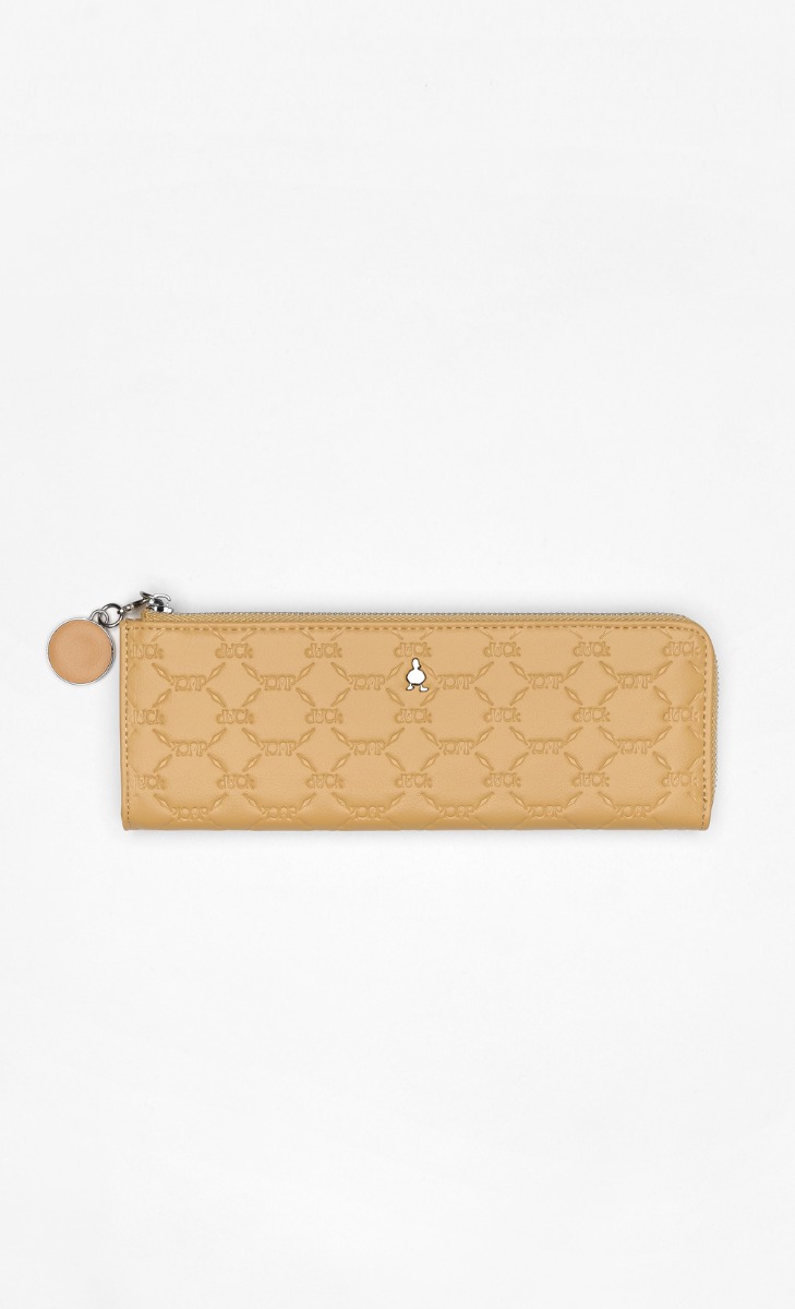 dUCk Monogram Compact Case - Pumpkin