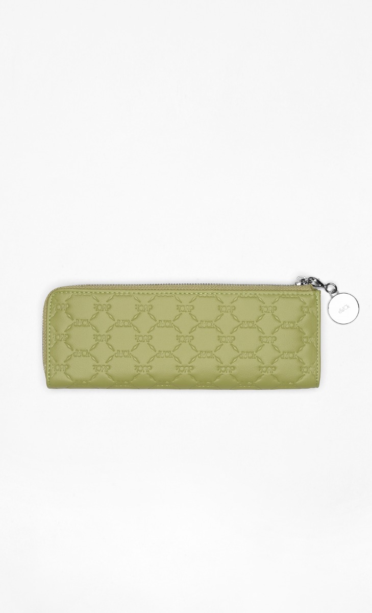 dUCk Monogram Compact Case in Matcha (Personalise It) image 2