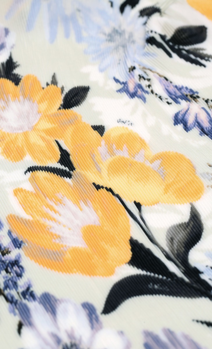 The Printed dUCk - Garden Meadow in Canary image 2