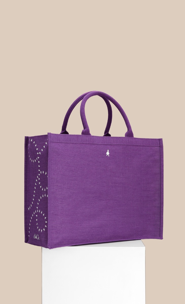 The dUCk Shopping Bag - Classic Purple