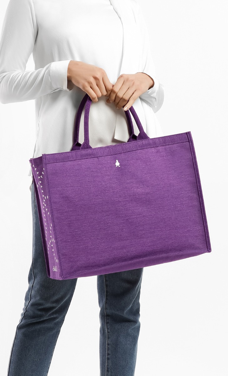 The dUCk Shopping Bag - Classic Purple image 2