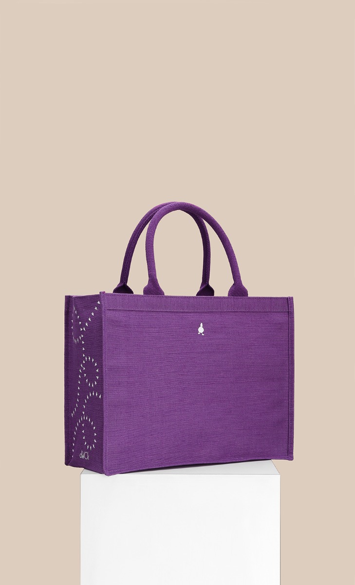 The dUCk Mini Shopping Bag - Classic Purple