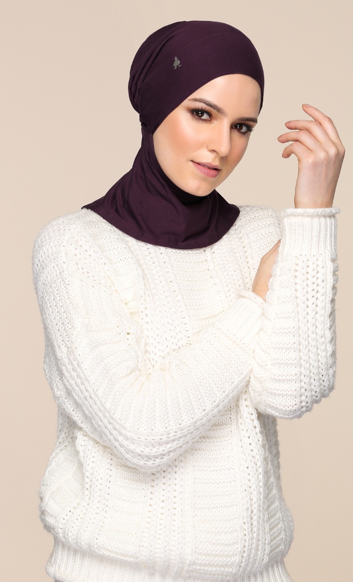 Inner Neck Tie with nanotechnology in Maroon