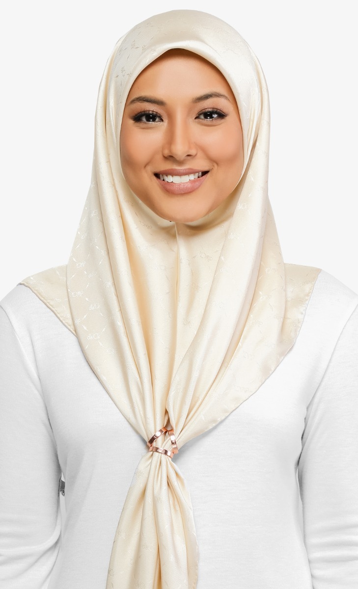 Trio Matte Scarf Ring - Rose Gold image 2