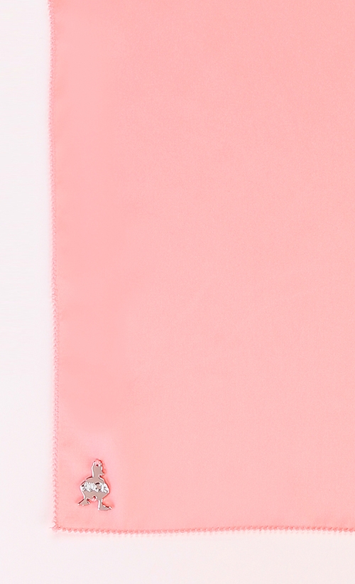 Satin Silk Scarf in Candy Crush image 2