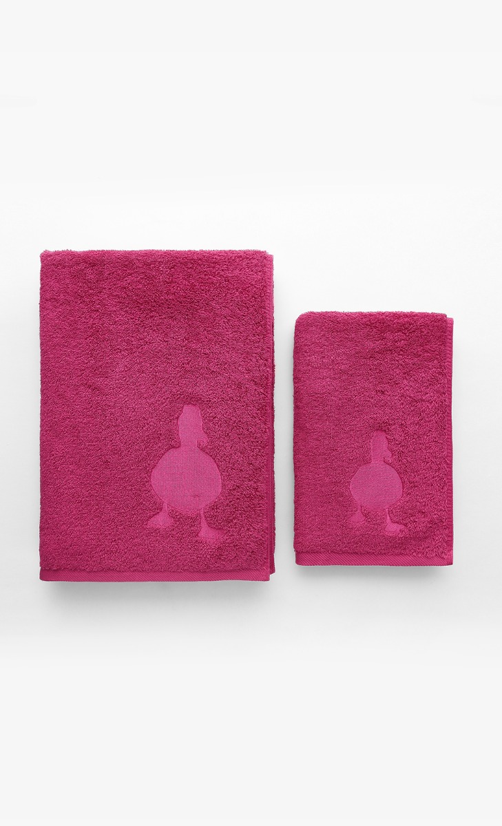 dUCk Coloured Towel Set - Fucshia image 2