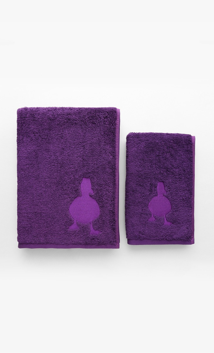 dUCk Coloured Towel Set - Purple image 2