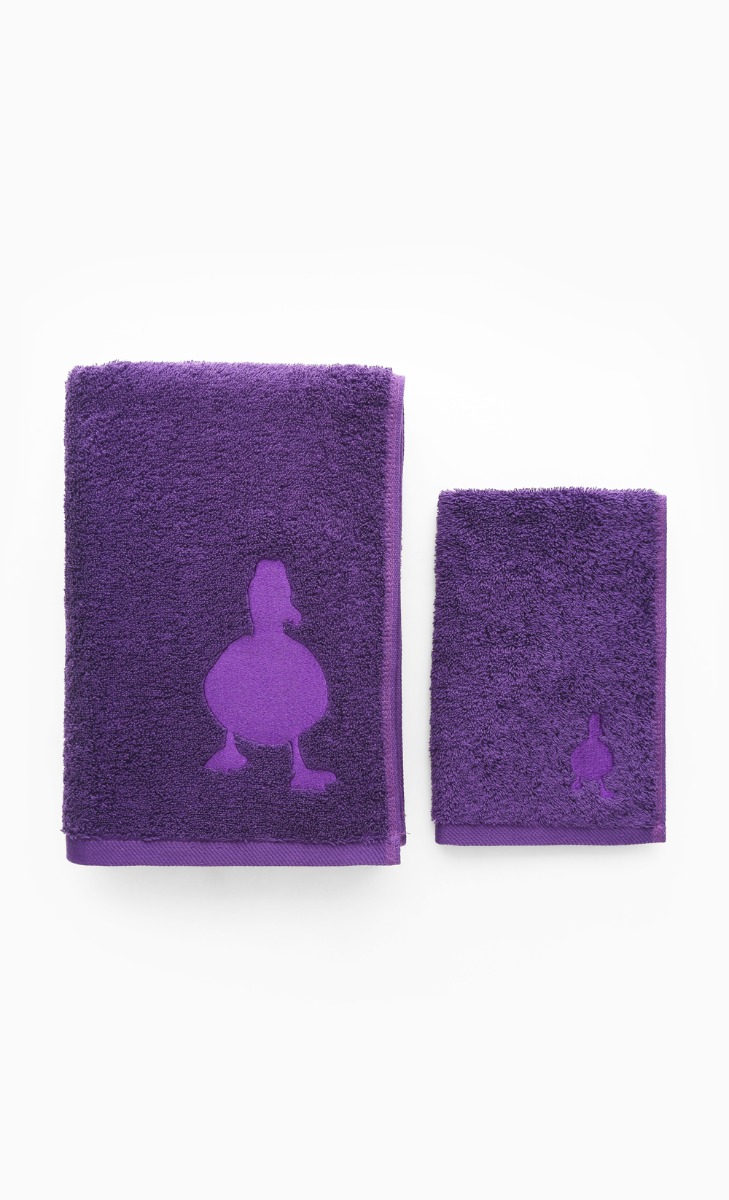 dUCkling Coloured Towel Set - Purple image 2