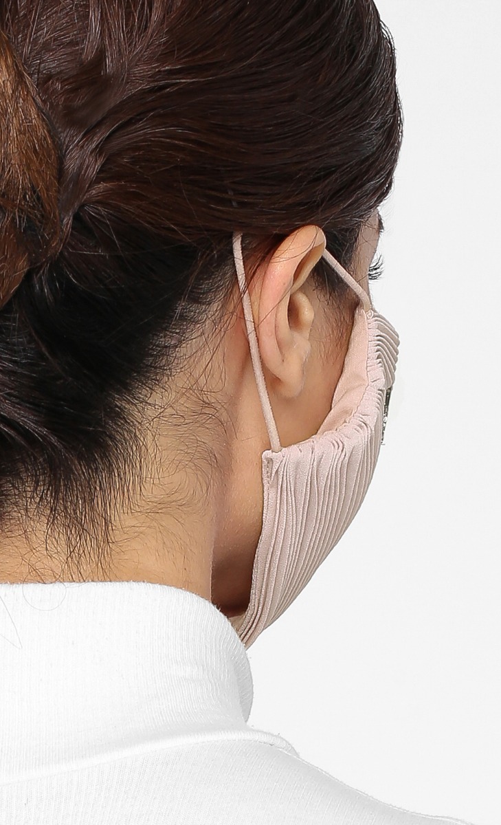 Pleats Face Mask (Ear-loop) in Paradise image 2