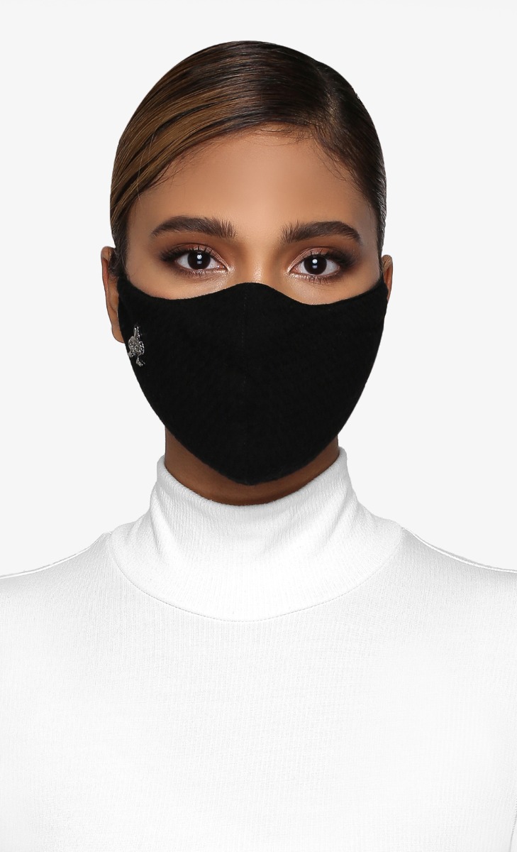 Triple-Layered Dobbie Face Mask (Head-loop) in Muffin