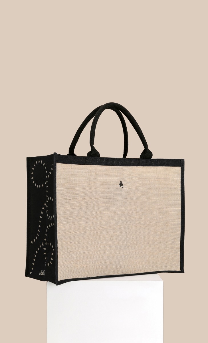 The dUCk Shopping Bag (with Pocket) - Classic Brown 