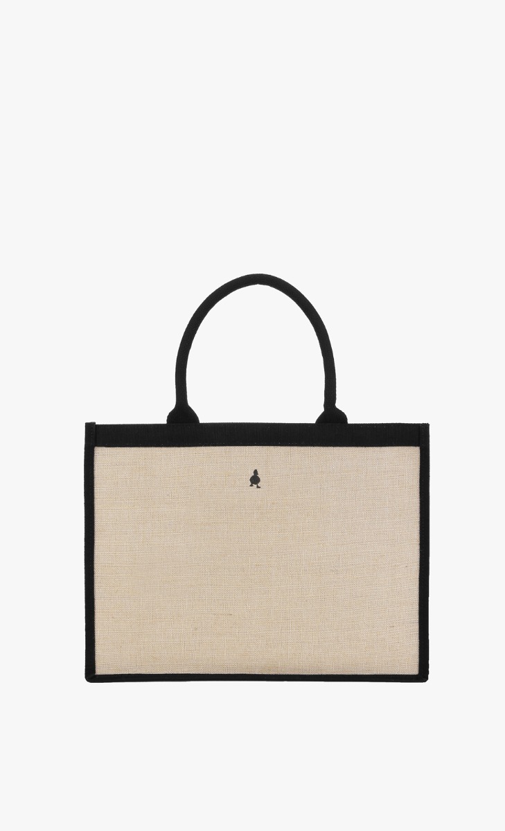 The dUCk Mini Shopping Bag (with Pocket) - Classic Brown image 2