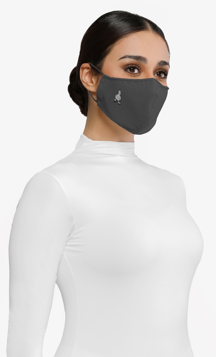 Textured Jersey Face Mask (Ear-loop) with nanotechnology in Steelheart