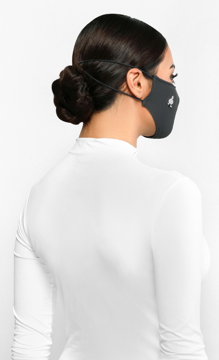 Textured Jersey Face Mask (Head-loop) with nanotechnology in Steelheart image 2