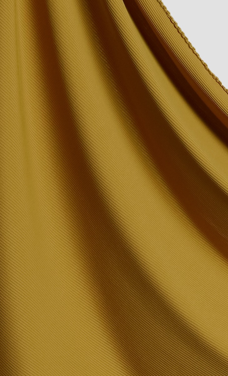 Textured Jersey Shawl with nanotechnology in Honey Kiwi image 2