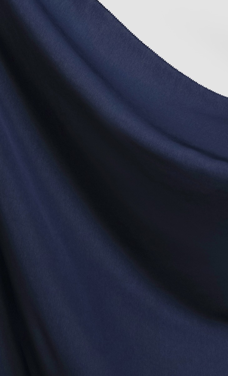 Matte Satin Silk Shawl with nanotechnology in Moonstruck image 2