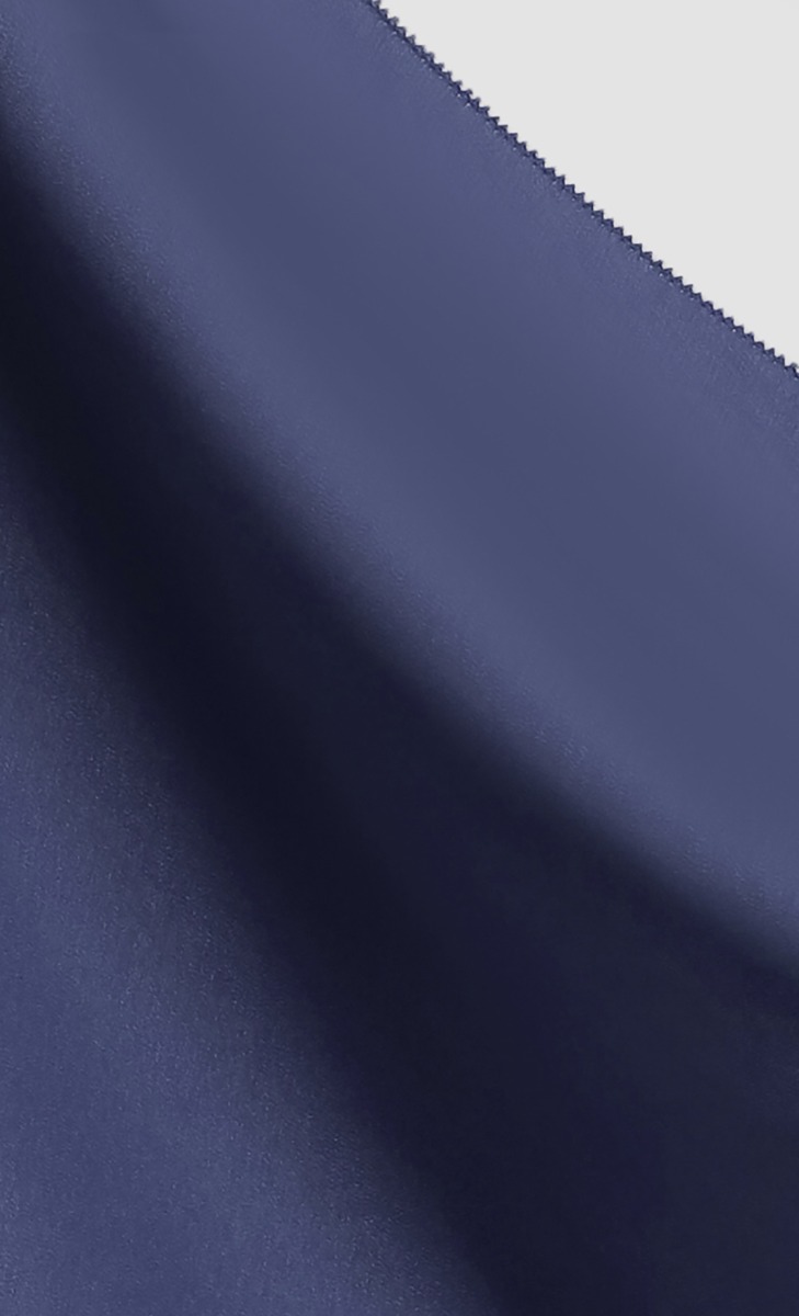 Matte Satin Silk Shawl with nanotechnology in Razzle image 2