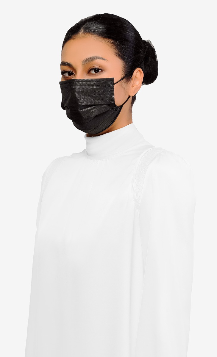 Mask Do It Disposable Face Mask (Head-loop) in Black