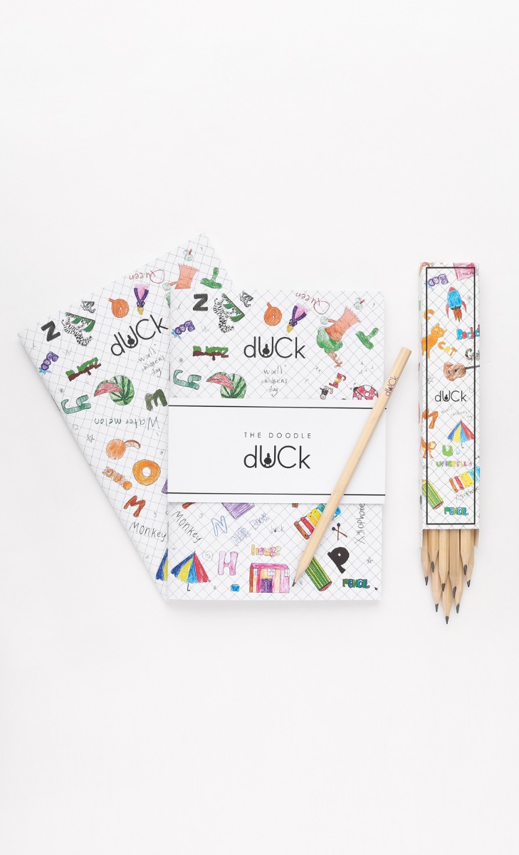 The Doodle dUCk Stationery Set