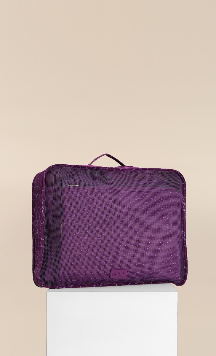 5-in-1 Gusset Case in Purple