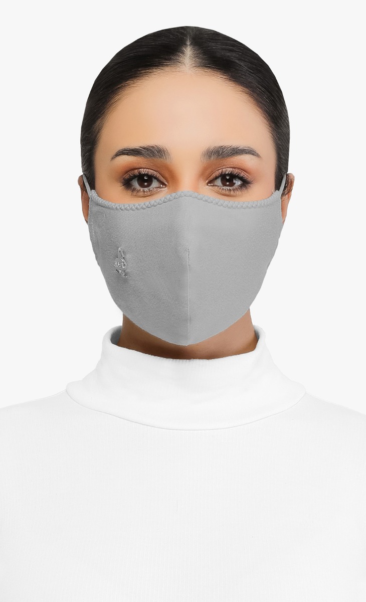 Jersey Face Mask (Ear-loop) in Bubbly